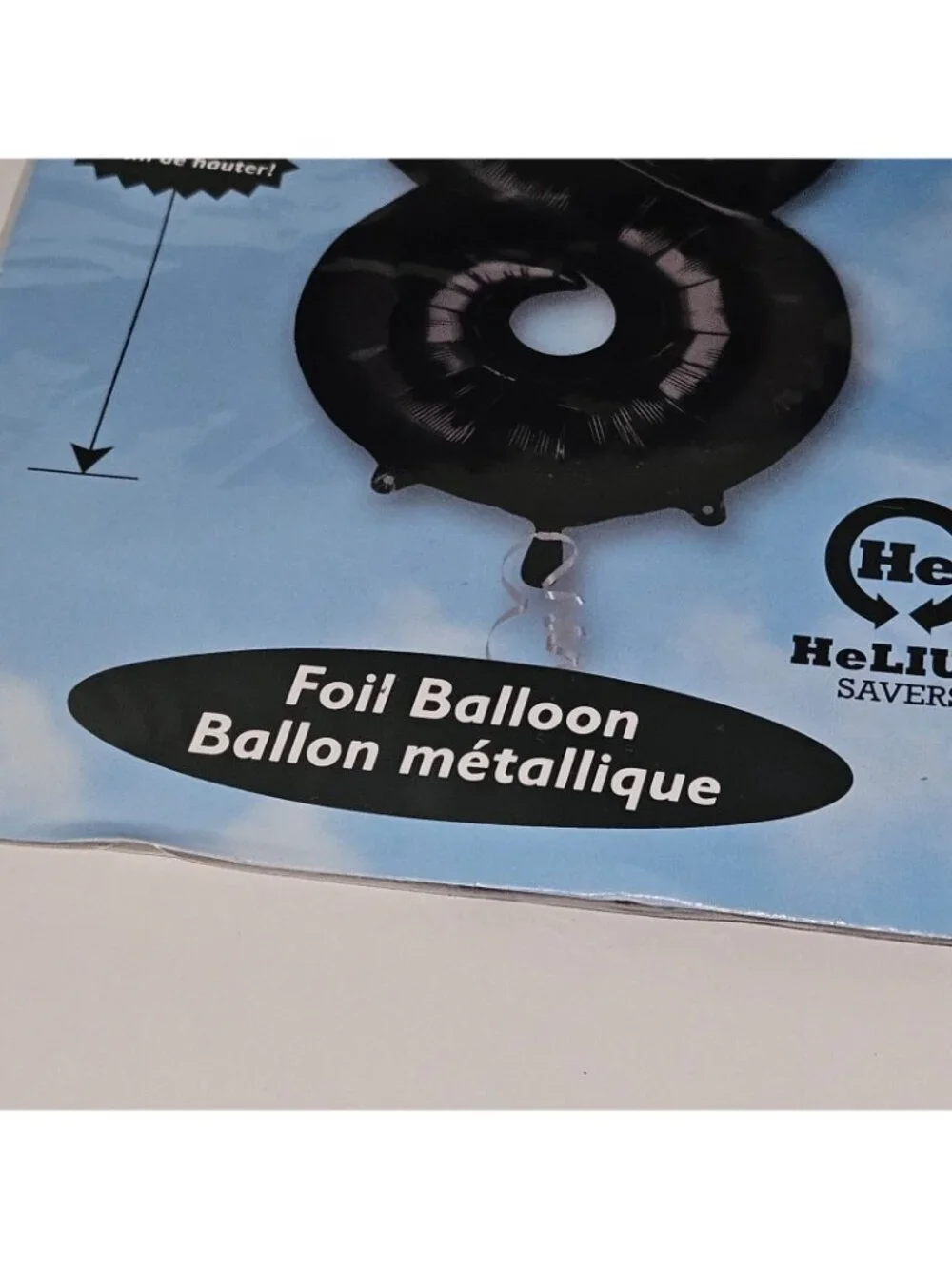 NEW 3 Black Foil Balloons Lot Party Supplies Number 8 88 Super Shape 21x34 B-day
